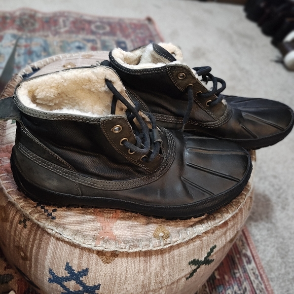 Sz10 Cole haan black duck boots - Picture 3 of 4